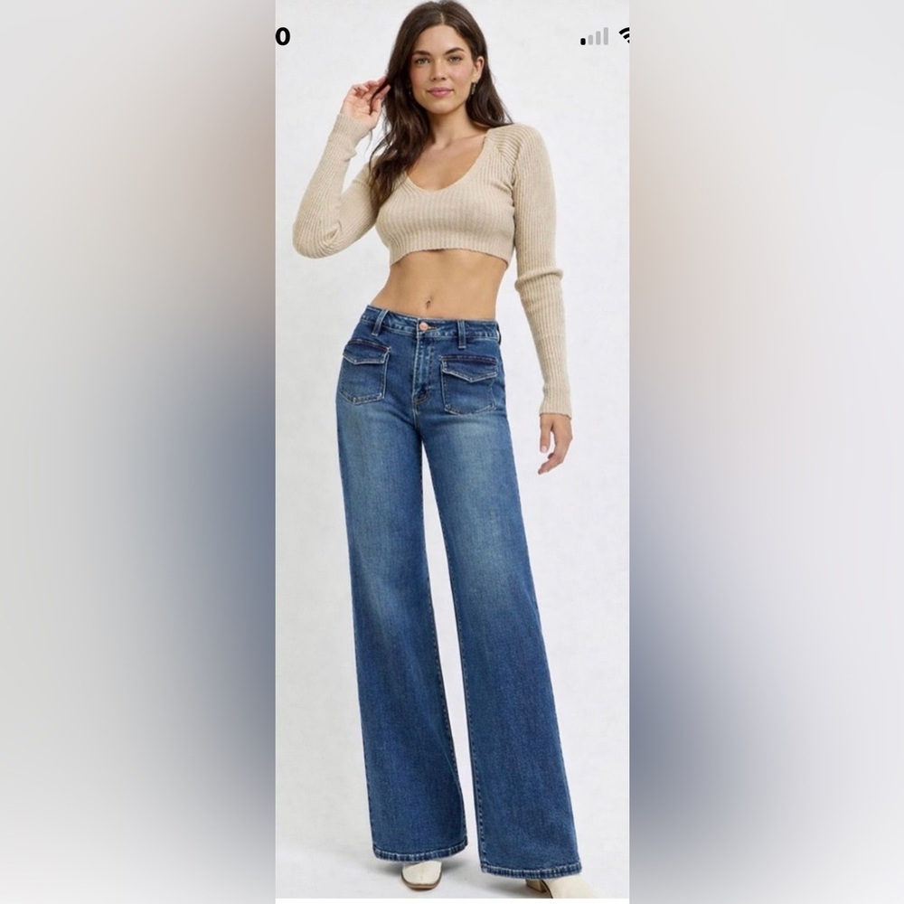 Risen Front Patch pocket Jeans